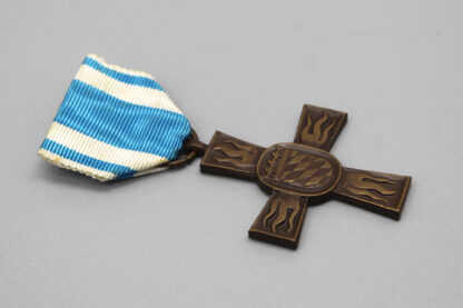 Bavarian 25 yr Fire Service Merit Cross - Post-ww2 . GO4978C - Image 3