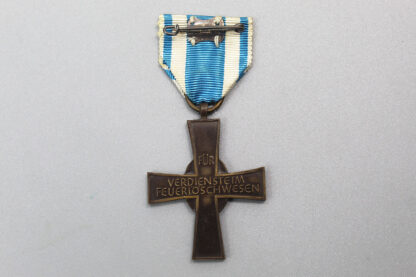 Bavarian 25 yr Fire Service Merit Cross - Post-ww2 . GO4978C - Image 4