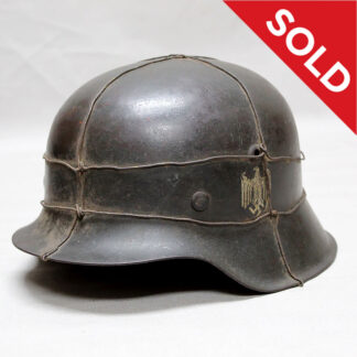 WW2 German Army M42 Combat Helmet . HG1454