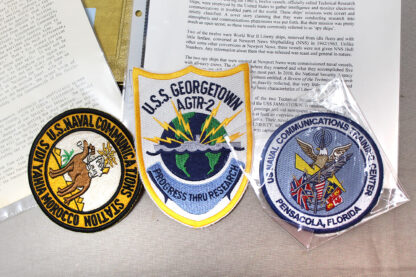 USS Georgetown Spy Ship Grouping . FLU3303 - Image 9
