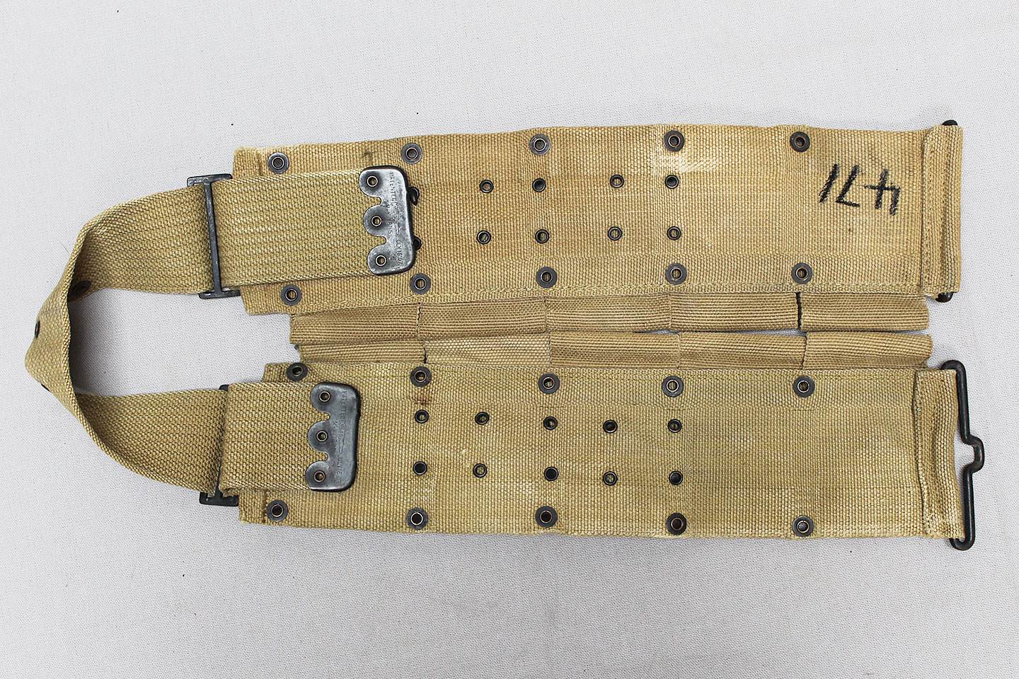 US WW1 Army Cartridge Belt - Mills . FLU835 - Time Traveler Militaria