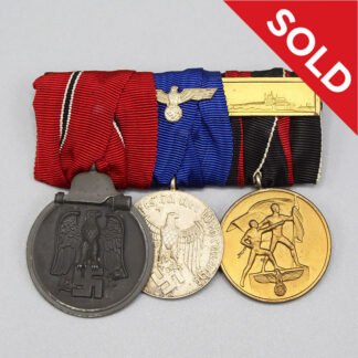 WW2 German 3 Place Medal Bar - L/13 . GO4869