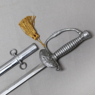 US M1860 Staff Field Officer Sword (Painted Silver/Chromed) . SU95
