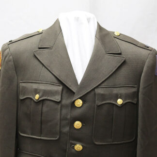 US WW2 13th/2nd AAF Officer's Service Tunic - Named . UA1050