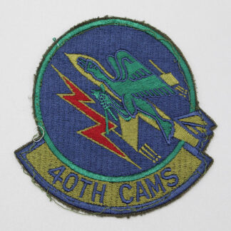 USAF 40th CAMS Patch . USP1045