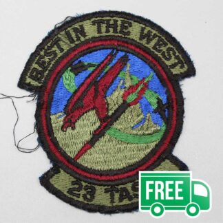 USAF 23rd Tactical Air Support Squadron Patch . USP1056