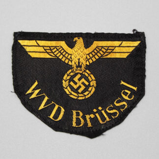 WW2 German Railway Sleeve Eagle - WVD Brussel . EFL6084