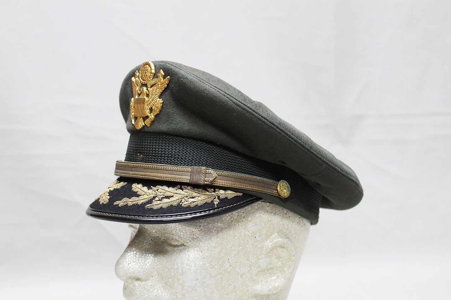 Army visor cap clearance