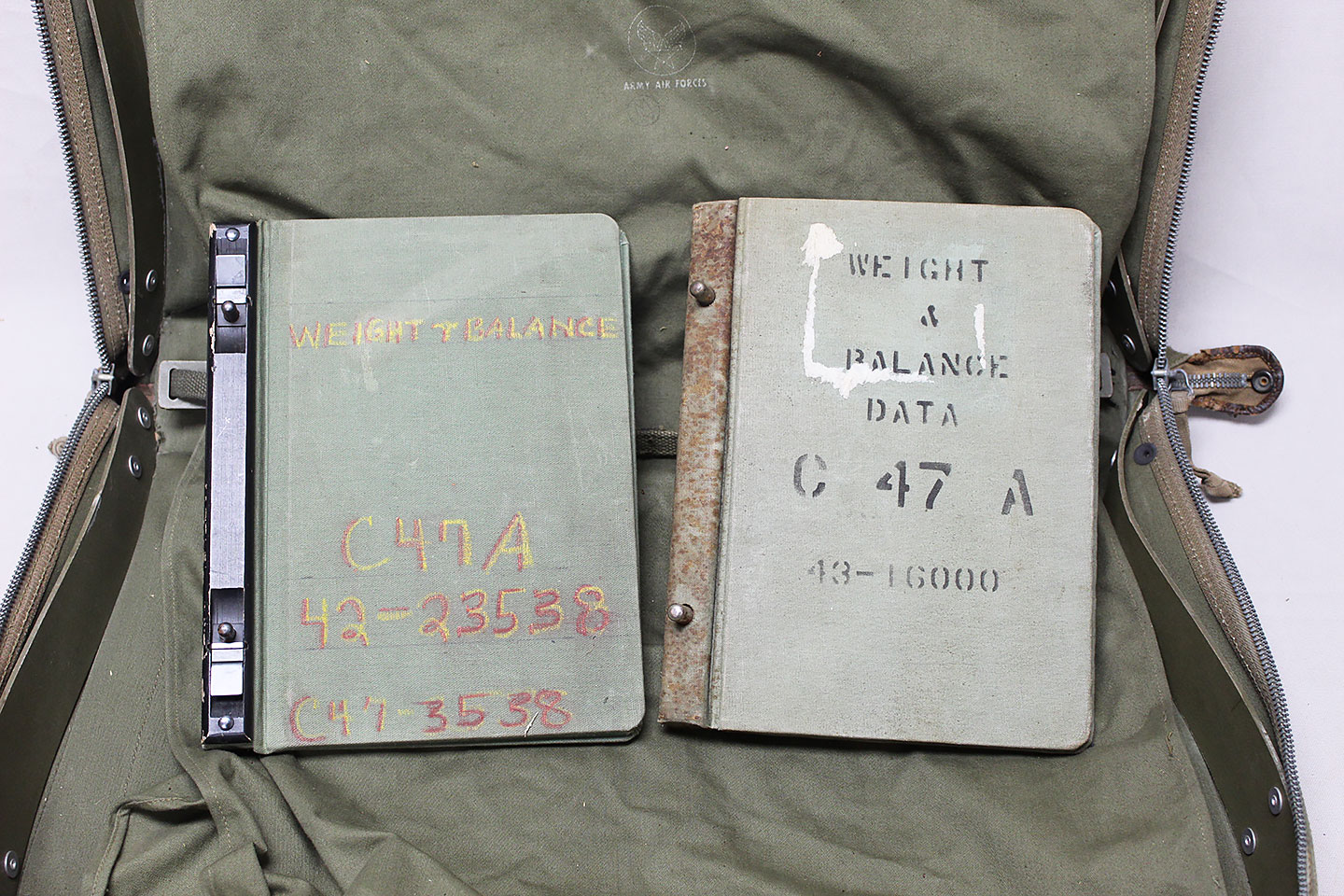 個人装備 wwii AAF pilots navigation kit Bag .00 ゲーム・おもちゃ