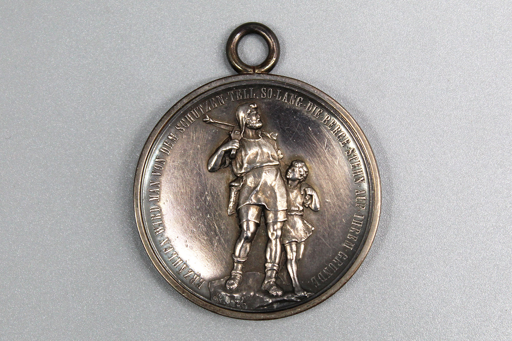 Swiss Shooting Silver Medal - 1896 . WM176 - Time Traveler Militaria