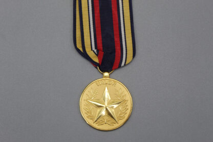 US Civilian Gilt Valor & Bravery Medal (Navy) . YMU549 - Image 2