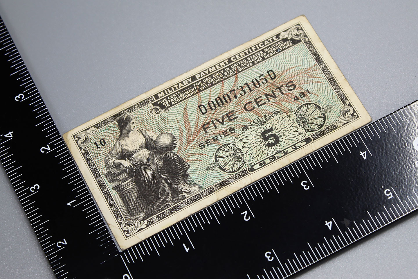 1951 Korea War Series 481 MPC – Priced Each . COINPM15 - Image 6