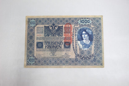 German-Austria 1000 Tausend Kronan 1902 Note . COINPM8