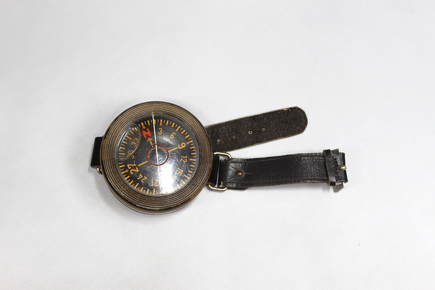 WW2 German Luftwaffe Flight AK39 Wrist Compass . EFL6093cxa Time
