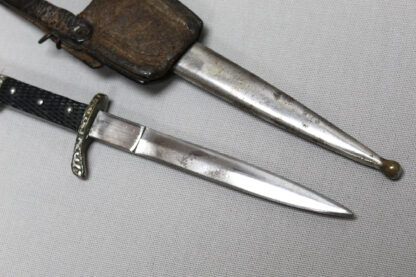 WW2 Royal Romanian Army Officer Dagger with hanger . D509 - Image 10