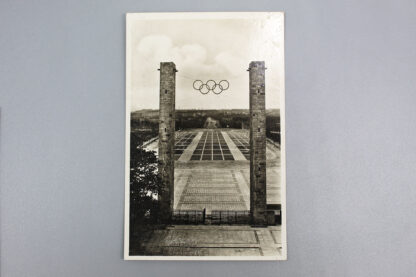 WW2 German Olympic Postcard . GD870