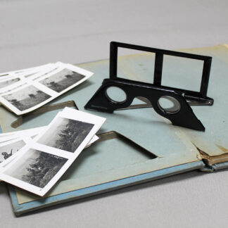 WW2 German Der Kampf im Westen Stereo View Book - 1940 . GD873