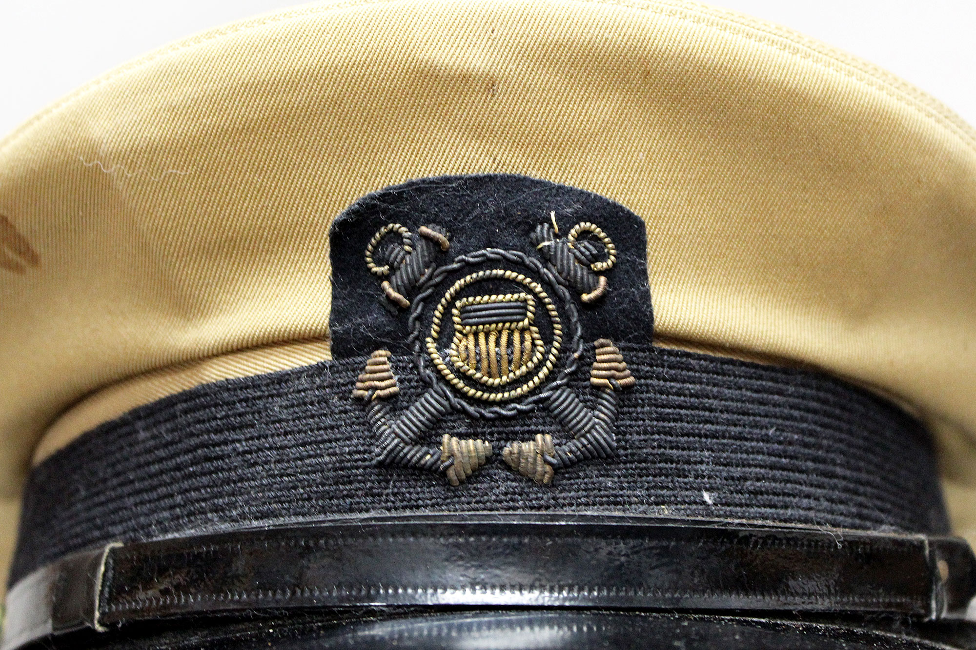 WW2 US Coast Guard Cap HU340 Time Traveler Militaria