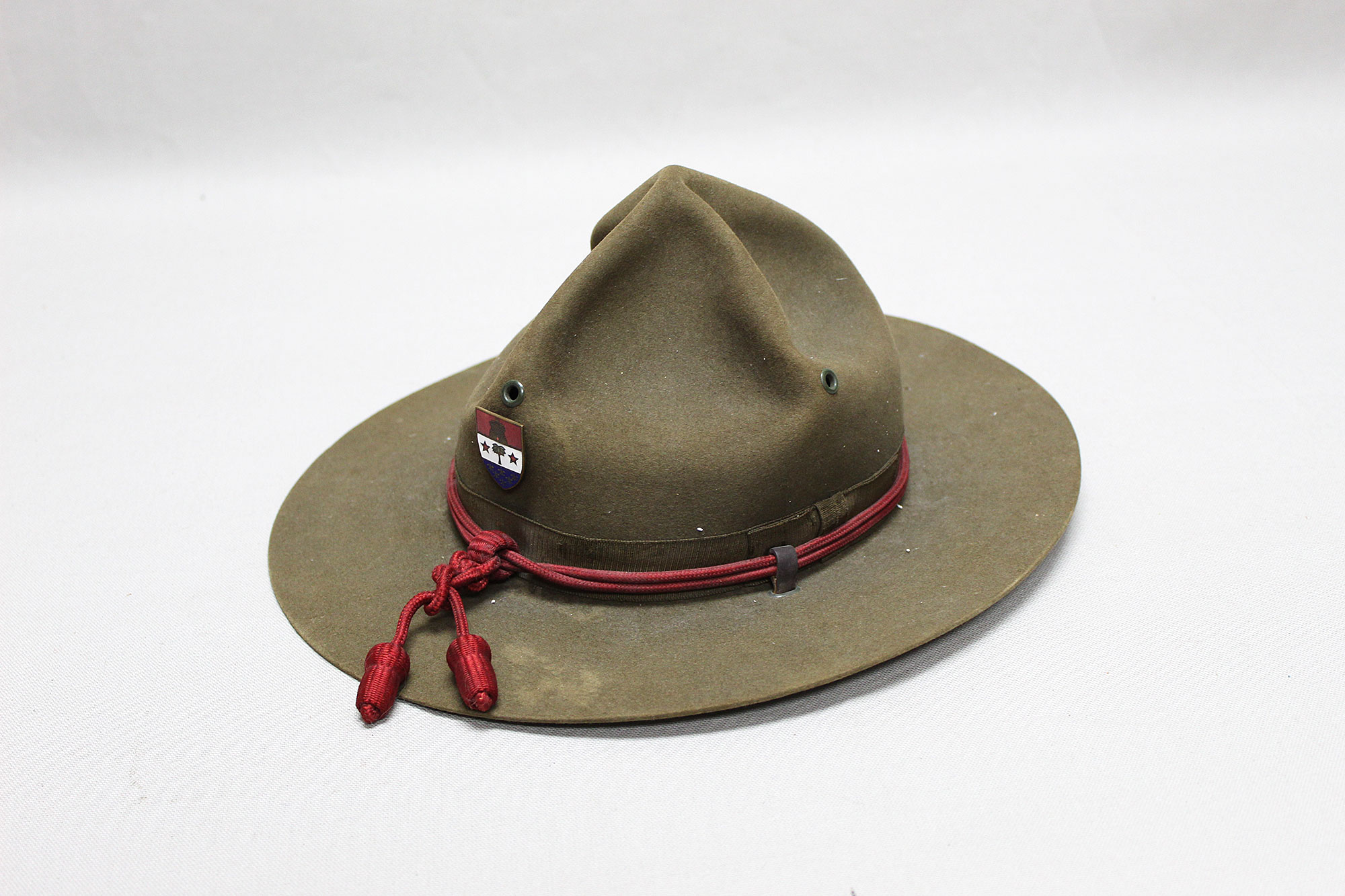 US Army Campaign Cap - 110th Inf Rgt DI . HU597 - Time