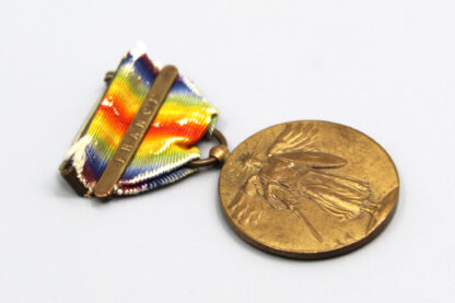 WW1 US Victory Medal with France bar . YMU4620 - Image 4