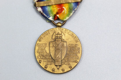 WW1 US Victory Medal with France bar . YMU4620 - Image 6
