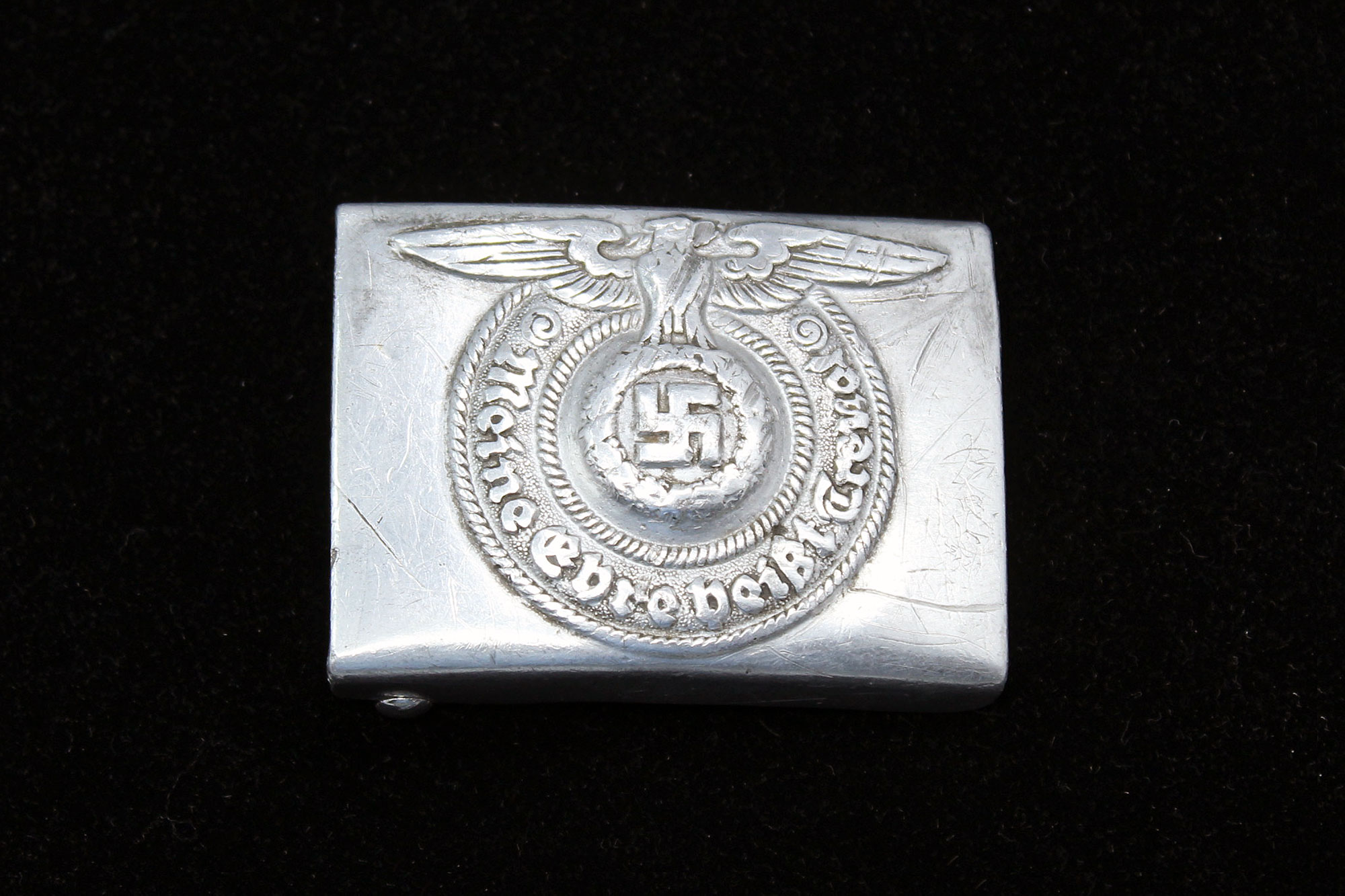 WW2 German SS Buckle RZM 822/38 . BMM656 - Time Traveler Militaria