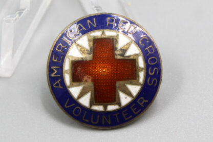 WW2 US American Red Cross Pin BBCO Sterling . FLU3433
