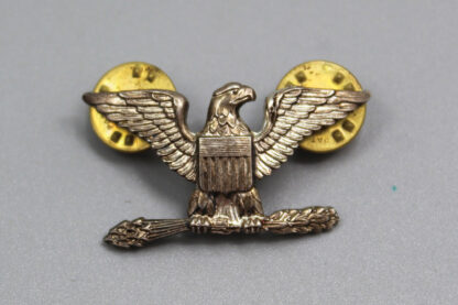 US Colonel Eagle Insignia Sterling . FLU3439
