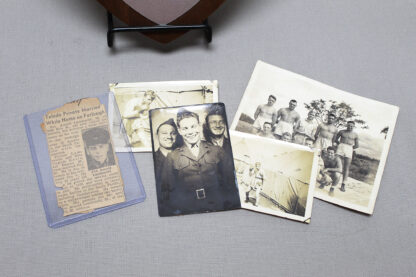 USMC Boxing Plaque with Papers . FLU1561 - Image 4