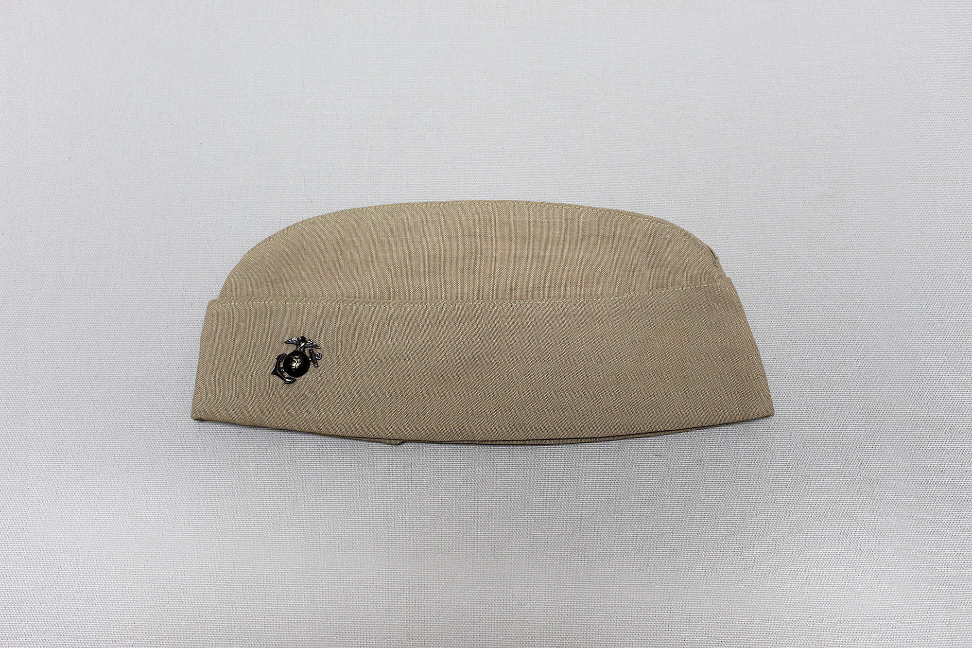 USMC Tan Tropical Garrison Cap HU1095 Time Traveler Militaria