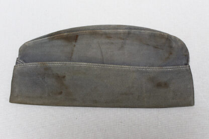 US Navy Gray Garrison Cap - WW2-Korea - Named . HU663 - Image 2