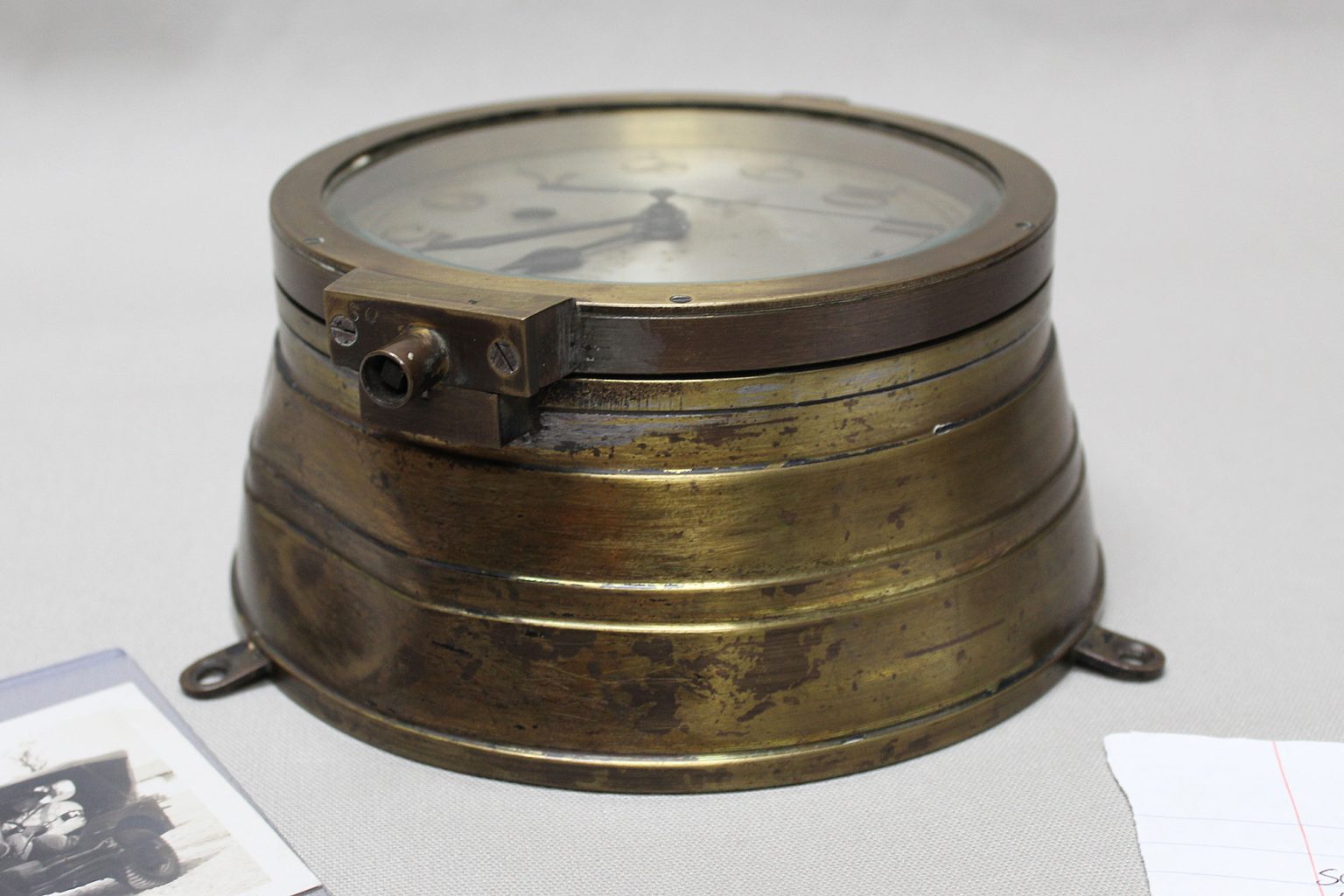 WW2 German Kriegsmarine UBoat Clock . SP131 Time Traveler Militaria