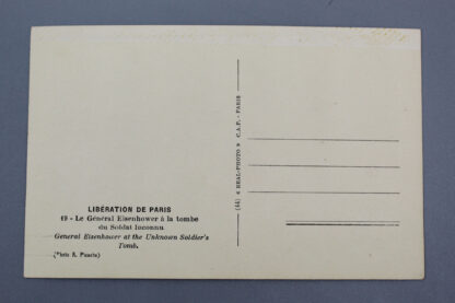 WW2 French Postcard - Liberation de Paris 19 . GD893 - Image 3