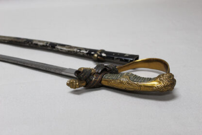 Imperial German Artillery Lion Head Sword - Triple Engraved Blade . SGi80 - Image 10