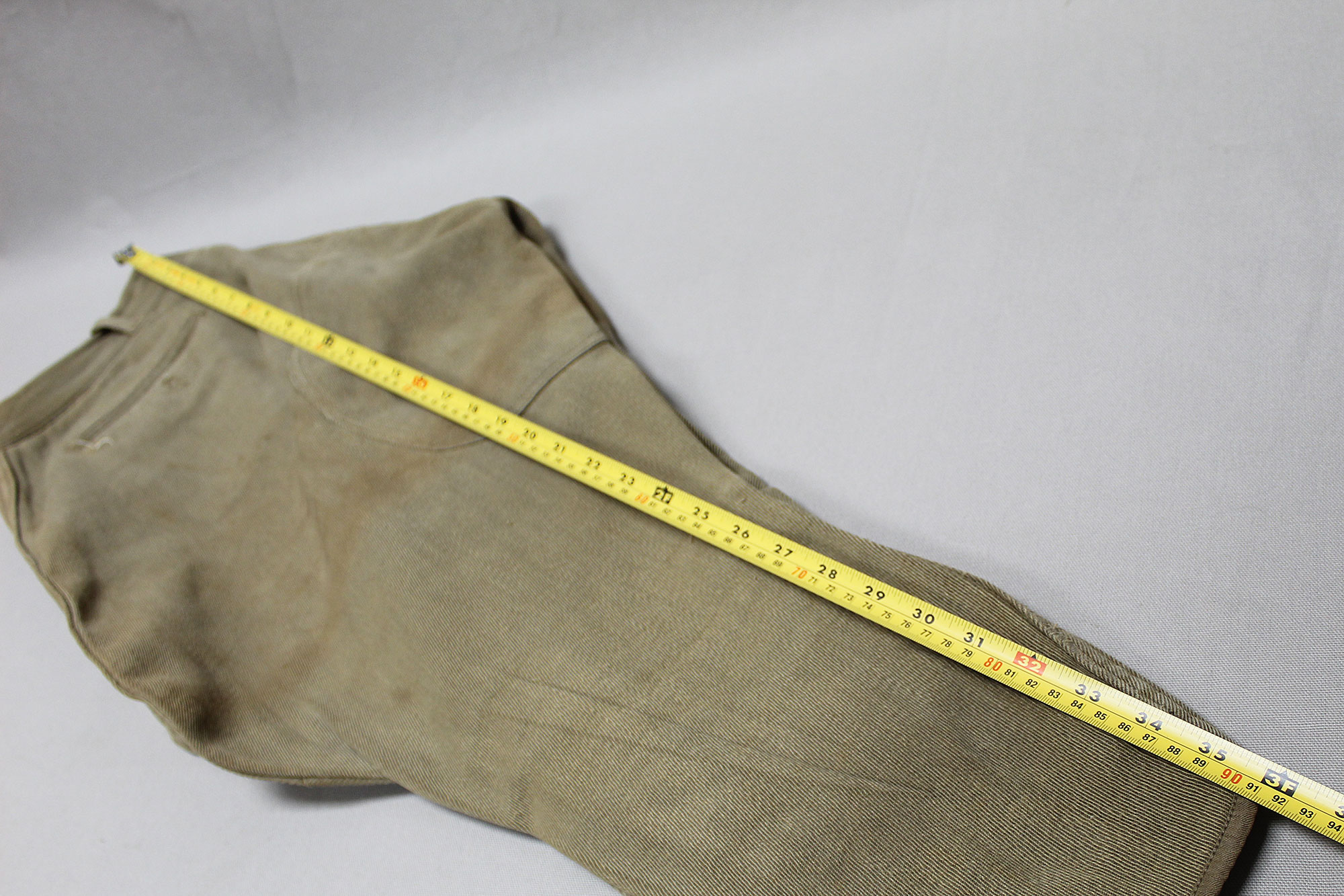 US WW2 Army Officer Trousers (Cavalry/Armored) - Named . UA562 - Time ...