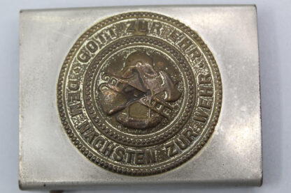 Pre-WW2 German Fire Protection Police Buckle . BMM648 - Image 2
