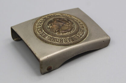 Pre-WW2 German Fire Protection Police Buckle . BMM648 - Image 3