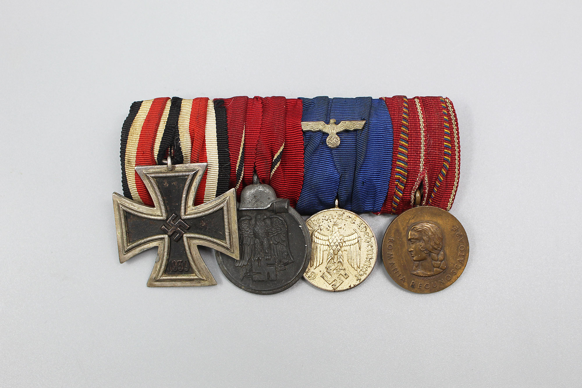 WW2 German Four Place Medal Bar . GO4976 - Time Traveler Militaria