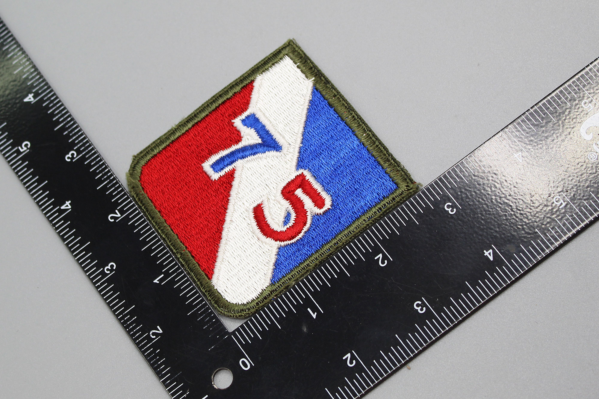 US 75th Infantry Division Patch – WW2 . USP301 - Image 4