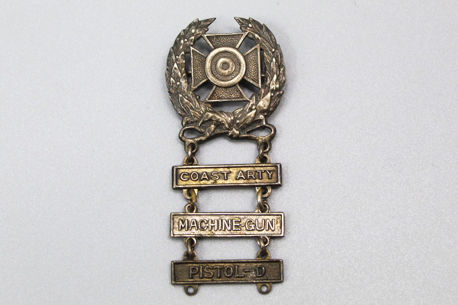 US Army Expert Qualification Badge W 3 Bars Sterling FLU3590 Time us-army-expert-qualification-badge-w-3-bars-sterling-flu3590-time