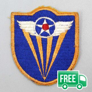 US 4th AAF Patch - Ribbed Weave - WW2 . USP1086