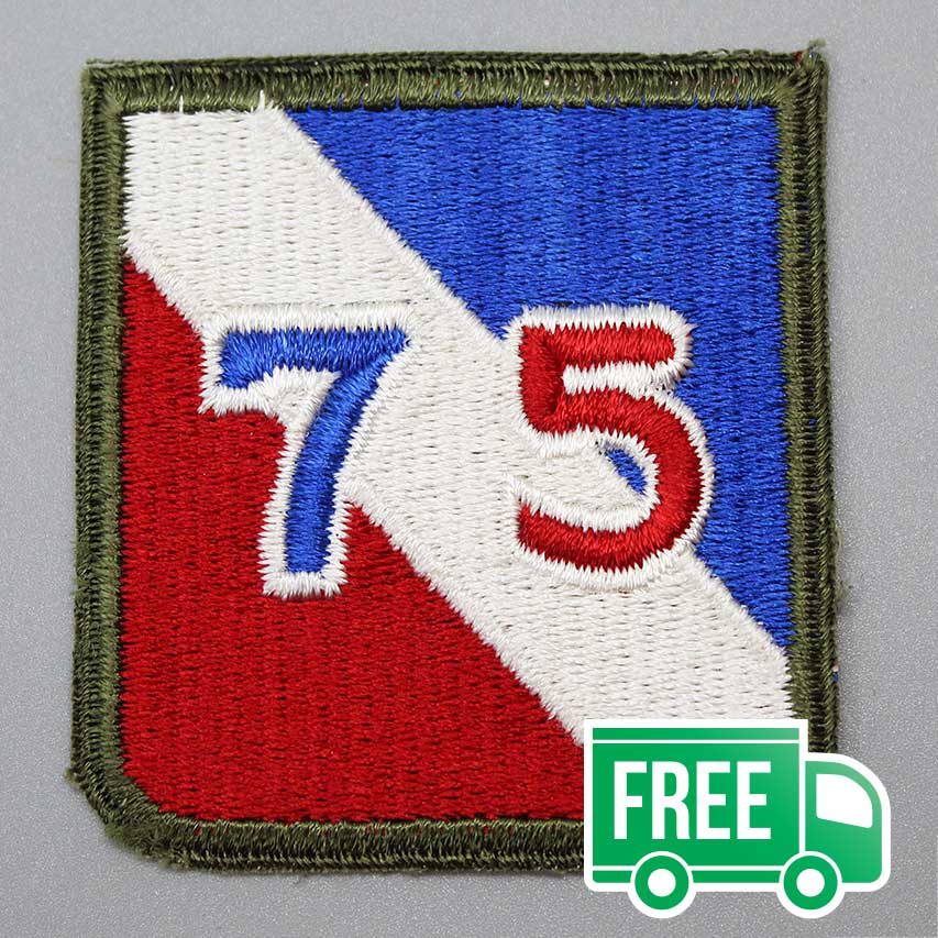 US 75th Infantry Division Patch – WW2 . USP301