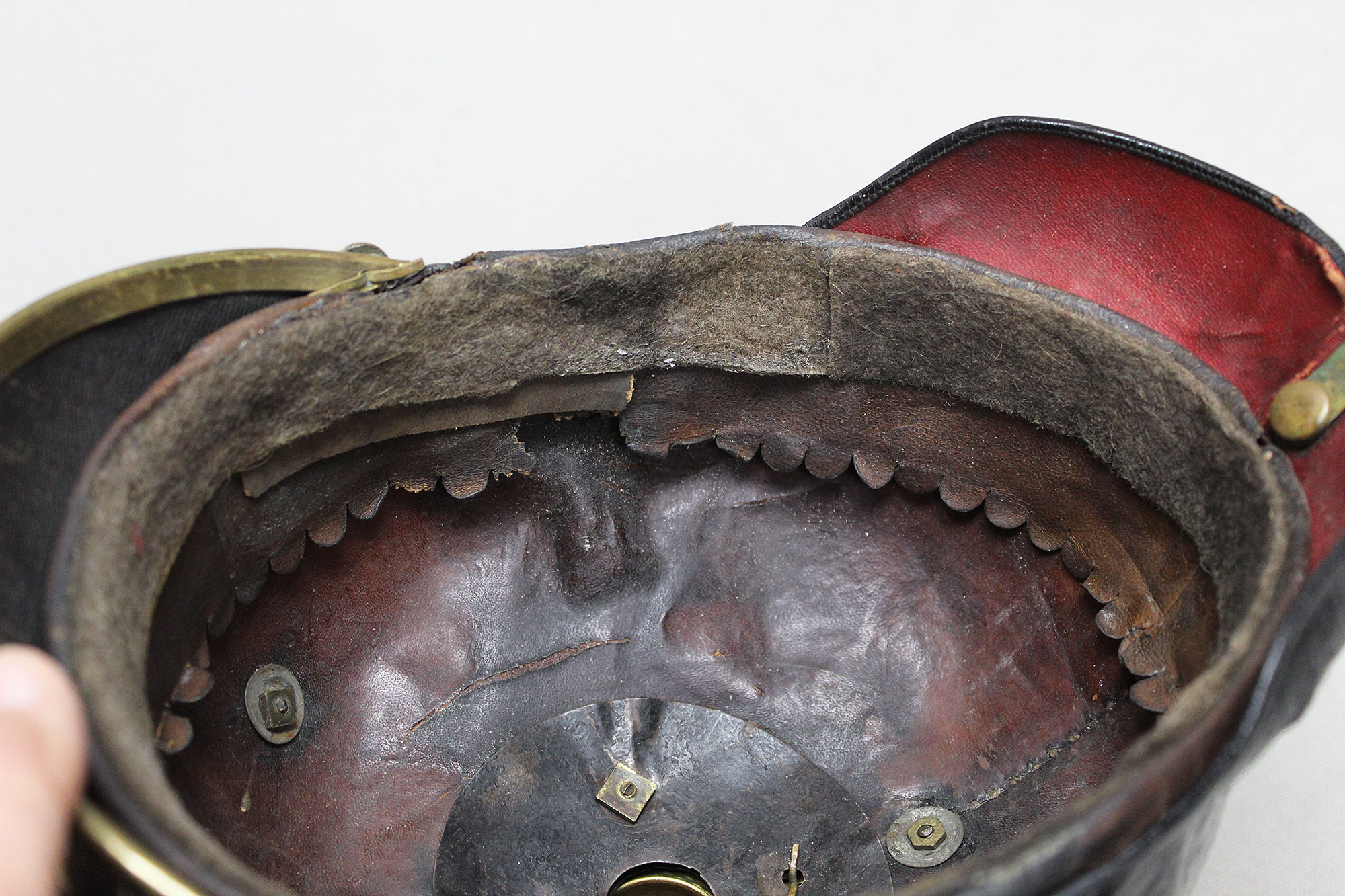 Prussian NCO/Officer Artillery Kugelhelm . HGi242 - Image 13