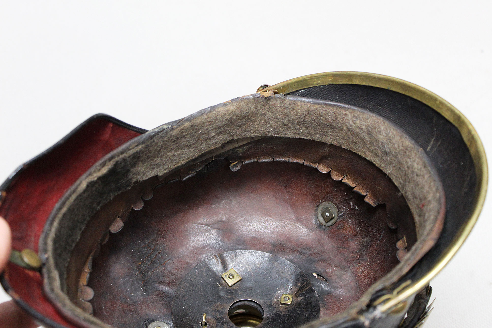 Prussian NCO/Officer Artillery Kugelhelm . HGi242 - Image 15