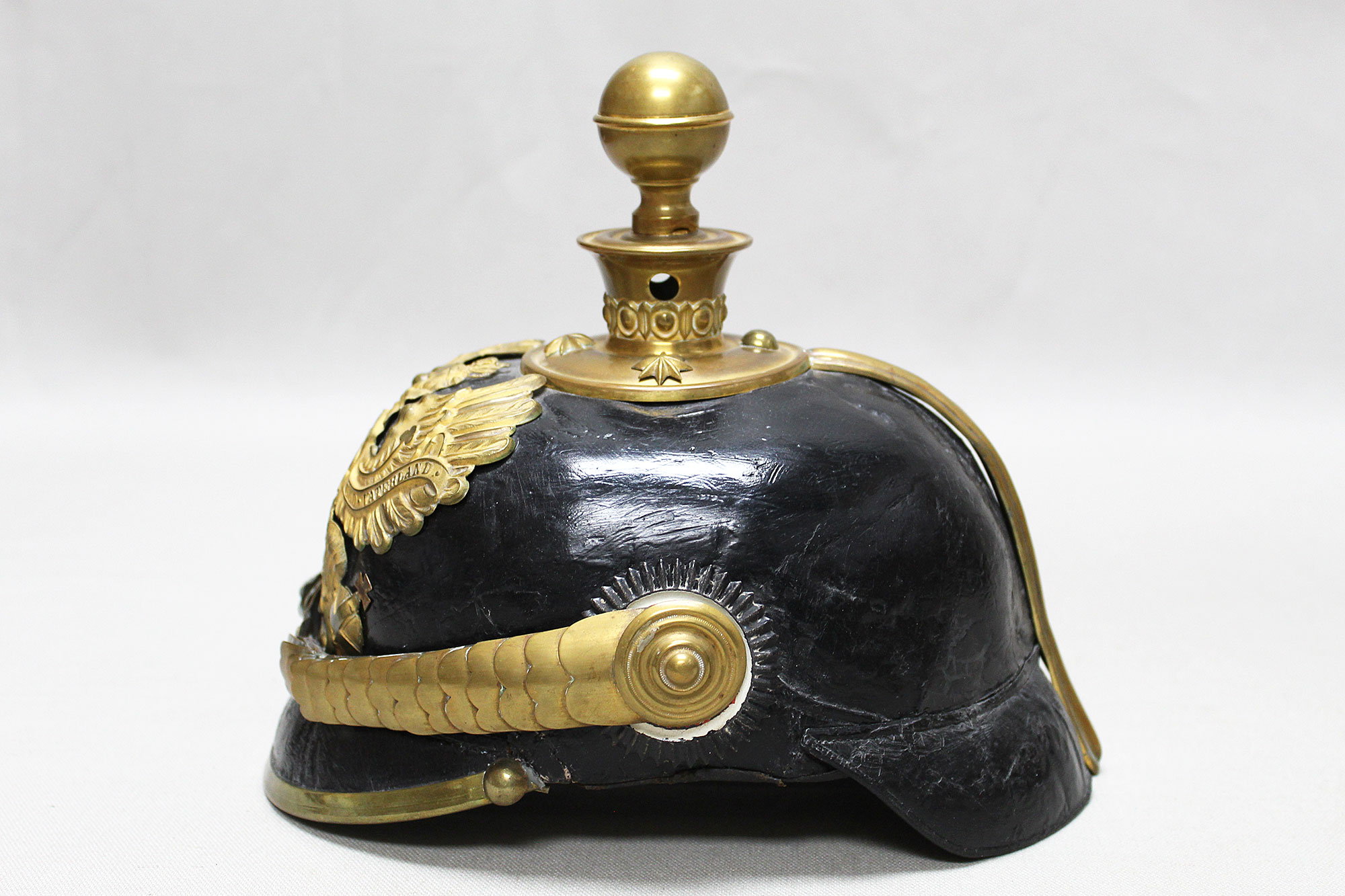 Prussian NCO/Officer Artillery Kugelhelm . HGi242 - Image 2