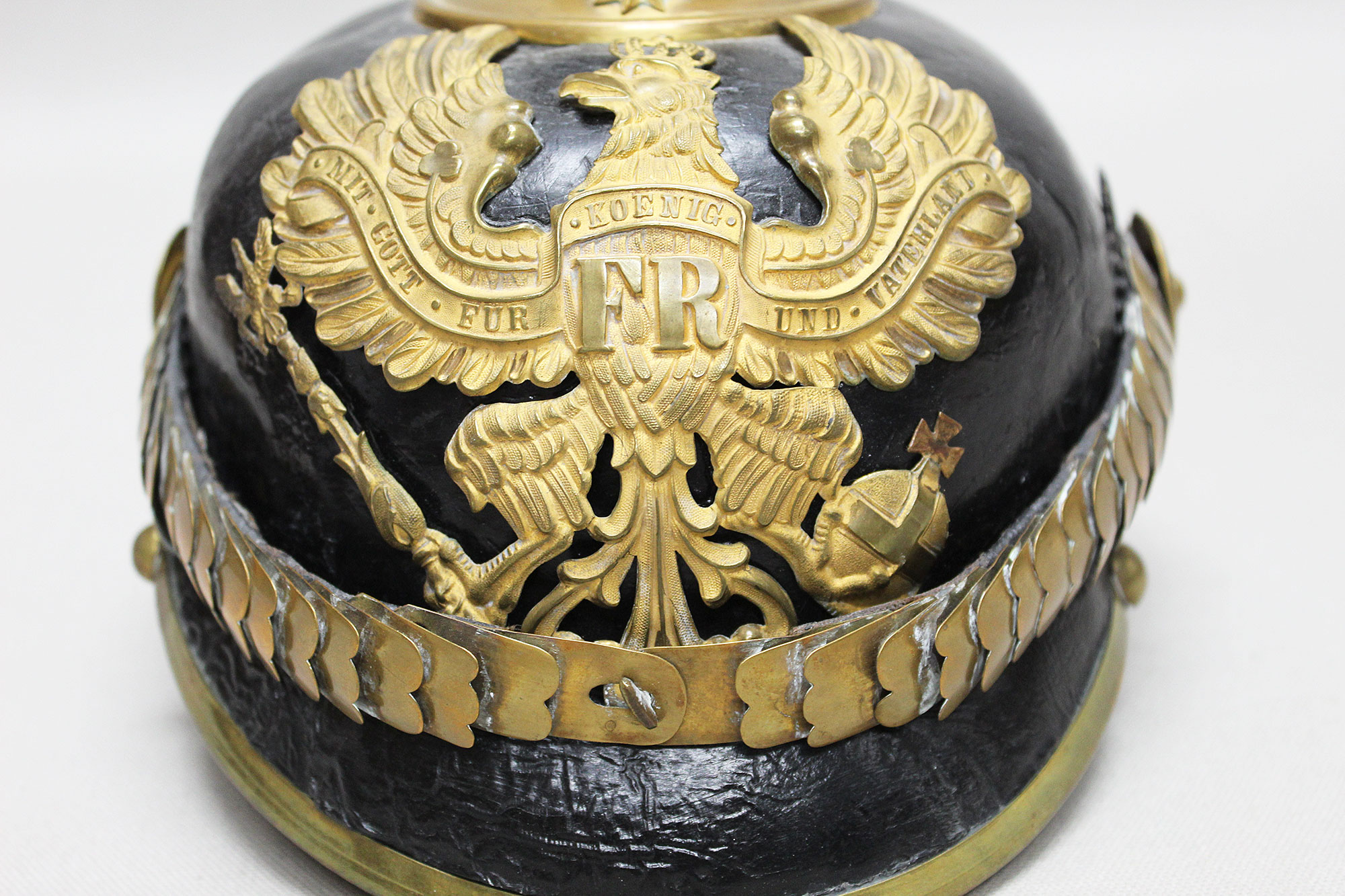 Prussian NCO/Officer Artillery Kugelhelm . HGi242 - Image 5