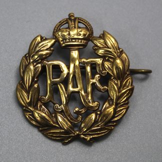 British RAF Cap Badge WW2 . BMX143