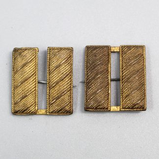 US WW1 State Guard Captain Insignia Pair . FLU3642