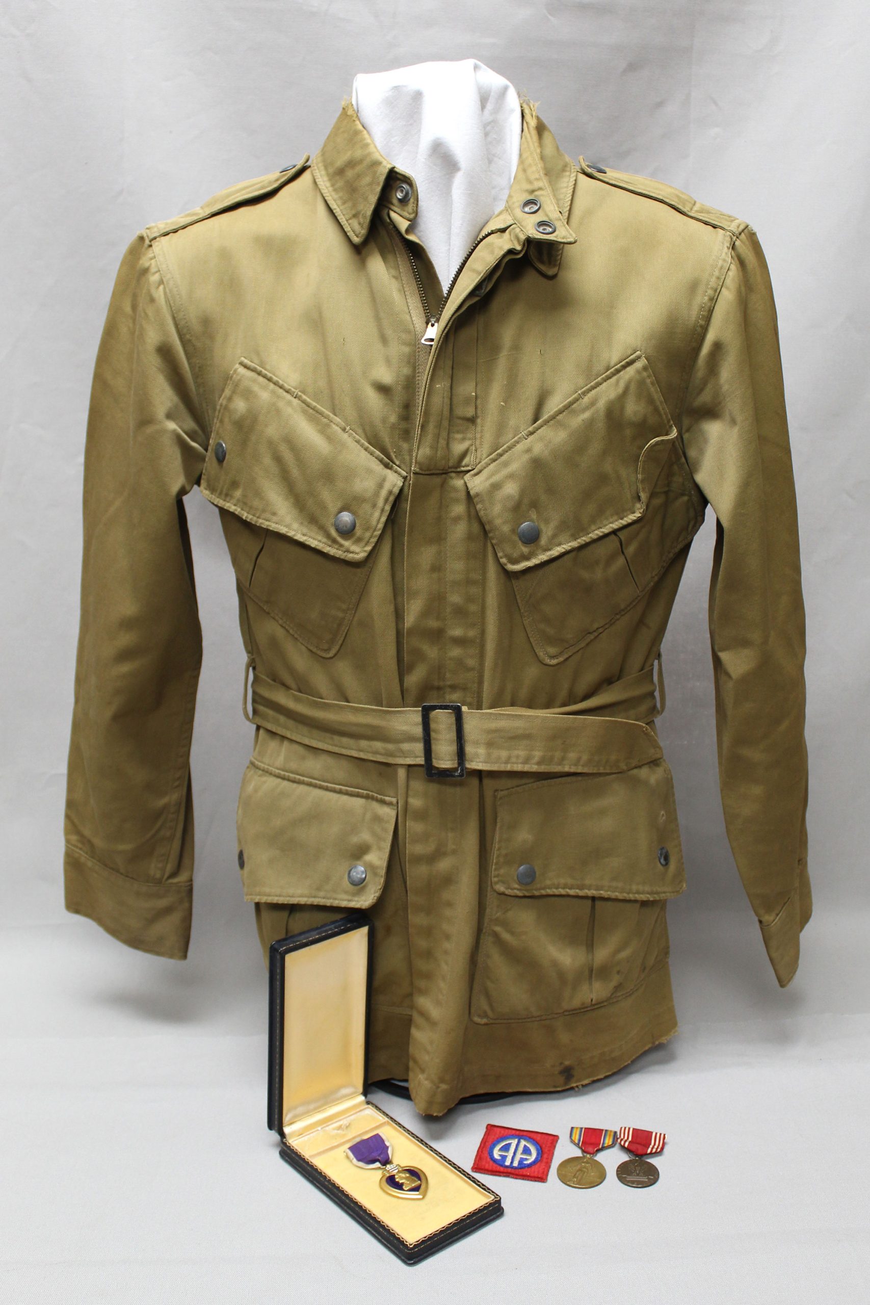 US Army Airborne M1942 Paratrooper Jump Jacket . UA1091 - Time  