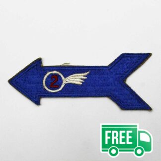 US 2nd Aviation Field Patch - 1940s . USP1102